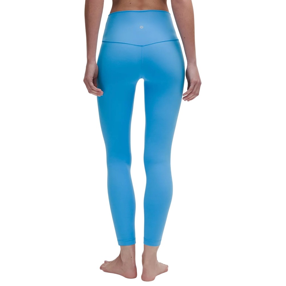 Lululemon Wunder Train High Rise Tight 25 Blue Nile Leggings SIZE 12